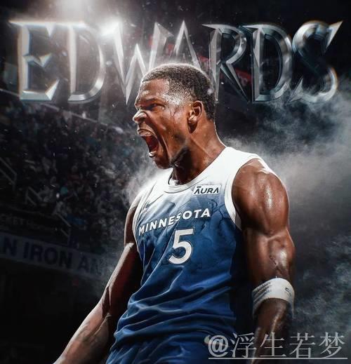 兰德尔接爱德华兹妙传 底角三分精准命中