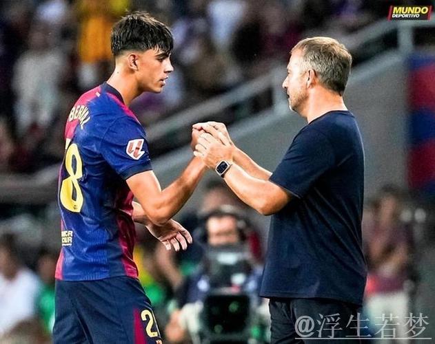 巴萨17岁天才闪耀：17场5球10助攻，惊艳1V5绝妙传球，改写25年历史